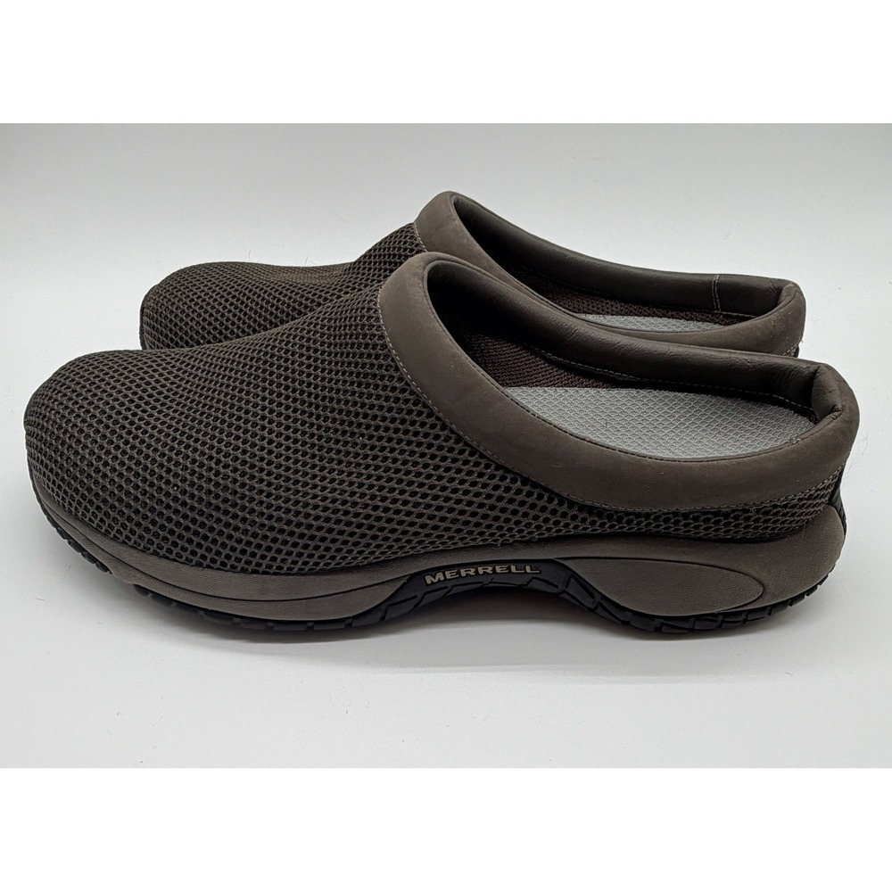 Merrell Clogs Men's Sz 11.5 Brown Encore Breeze Mesh Slides Slip-Ons Outdoors